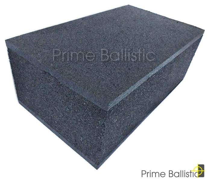 High-Density Ballistic Rubber Composite Block