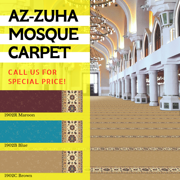 Az-Zuha Mosque Carpet Supplier